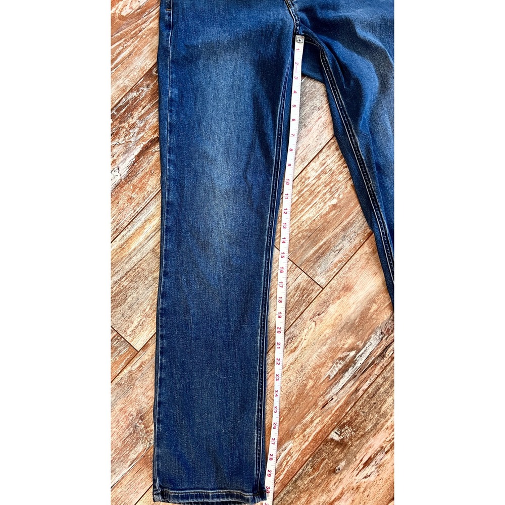 Kuhl Women's Size 6 Regular Straight Leg Stretch Denim Jeans Blue Indigo Wash - Picture 9 of 10